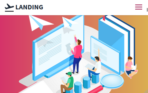 Landing page